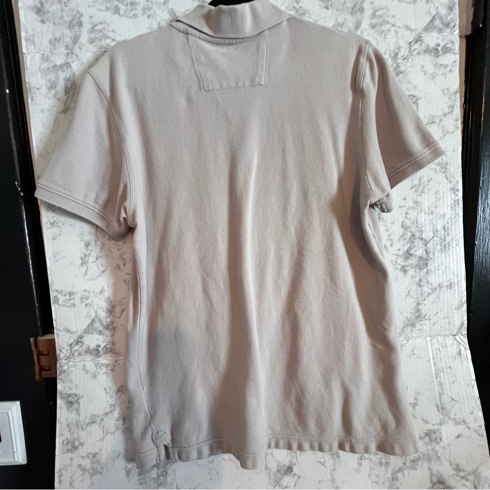 Men’s Banana Republic Polo Size Large Grey - Picture 2 of 4